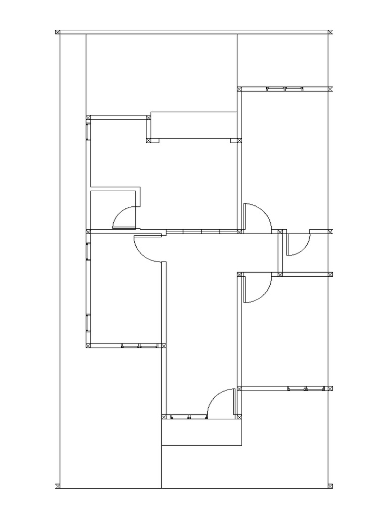 Tugas Pak Ilham - Floor Plan - Level 1 Pedeep-Model | PDF