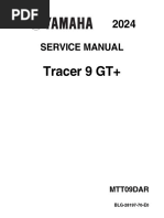 YAMAHA Tracer9 GT+ サービスマニュアル 2024 Yamaha 2024 Tracer 9 GT+ Service Manual