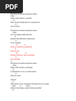 Letra y acordes de 