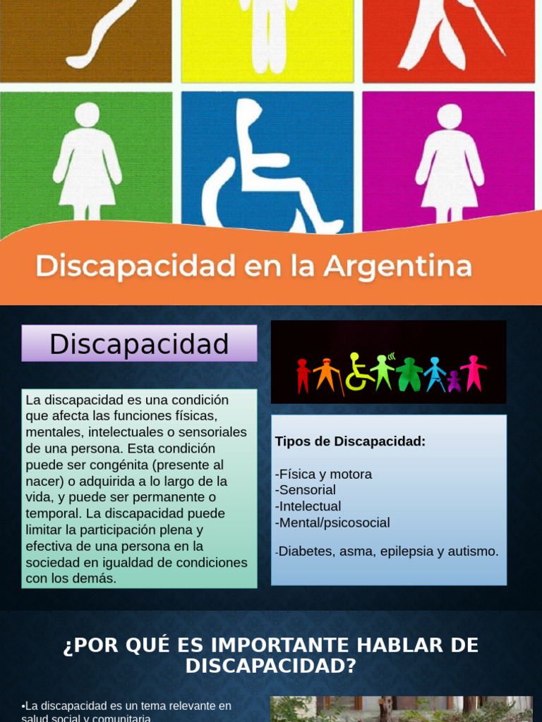 Tipos y Programas de Discapacidad en Argentina | PDF | Invalidez ...
