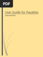 How to Create Invoices in Oracle Fusion | PDF | Accounts Payable | Invoice