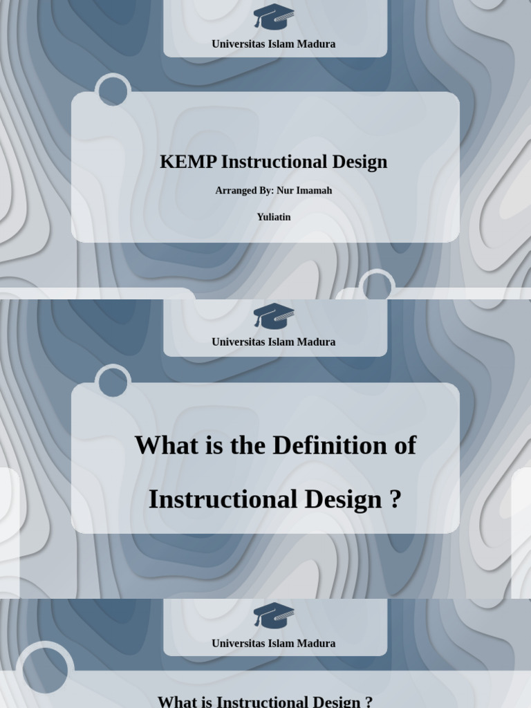 KEMP Instructional Design Overview | PDF | Instructional Design | Learning