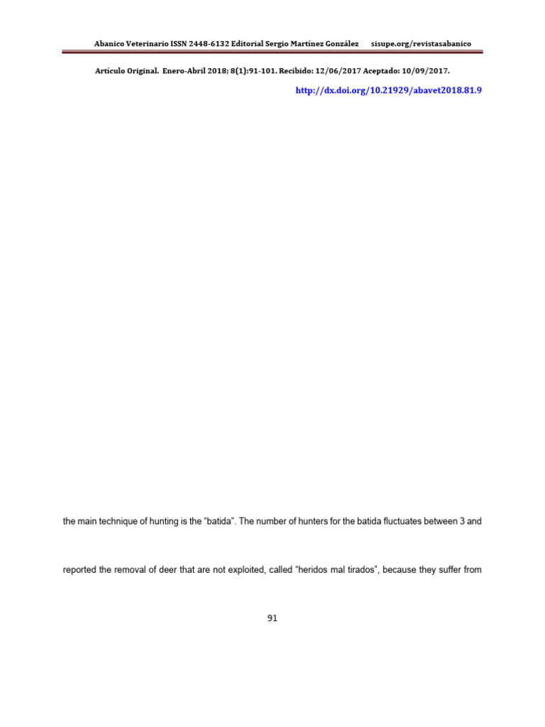 2448 6132 Av 8 01 00091 | PDF | Caza | México