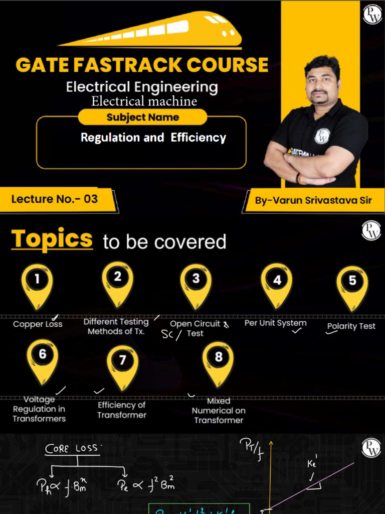Regulation and Efficiency (Lec 03) - Class Notes | PDF | Electronic ...