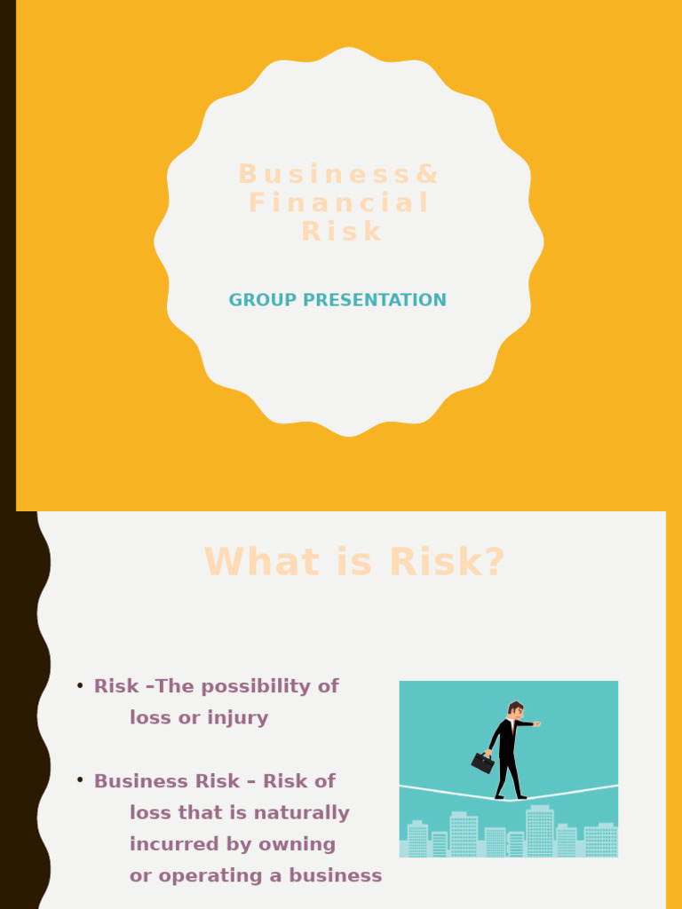 Understanding Business and Financial Risks | PDF | Risk | Financial Risk