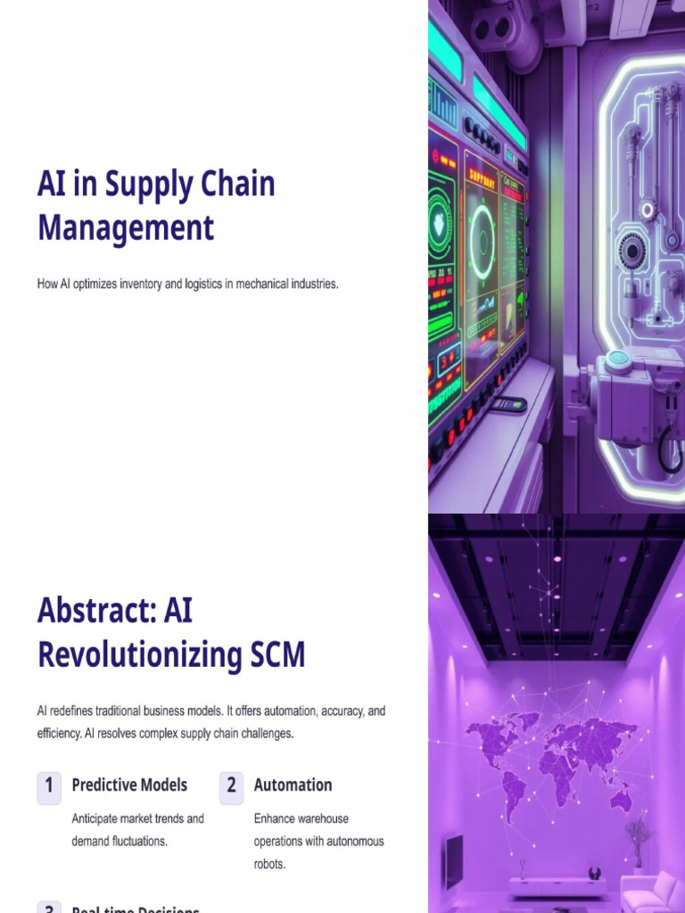 AI in Supply Chain Management 2 | PDF