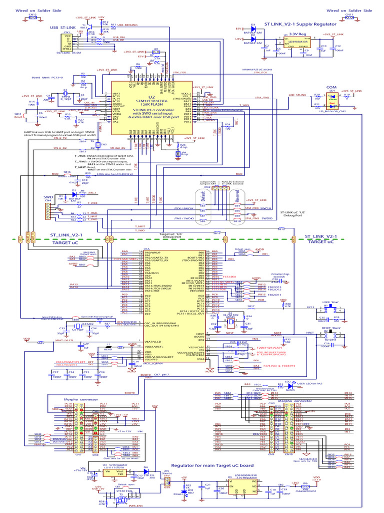 Nucleo 64 Schematic Overview | PDF | Information And Communications ...