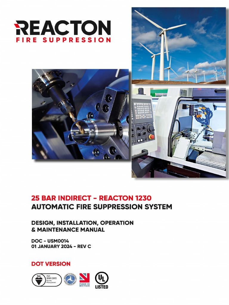 Usm0014+ (Ul+Dot+ +25+Bar+Indirect+Reacton+1230+Diom) +rev.c | PDF ...