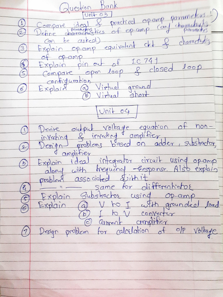 EC Question Bank Updated | PDF