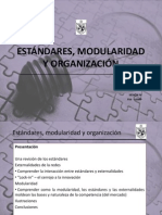 Estandares, Modularidad y Organizacion
