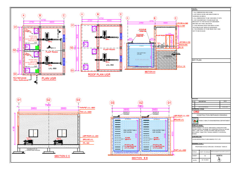 Water Supply Scheme Construction Plans | PDF