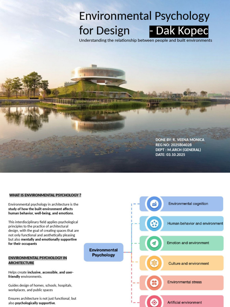 Environmental Psychology in Design | PDF | Psychology | Senses