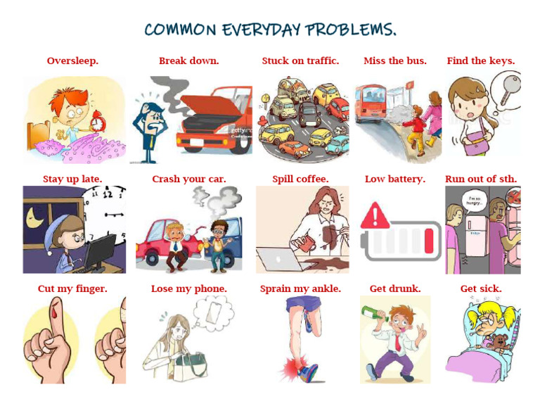 Common Daily Mishaps and Setbacks | PDF