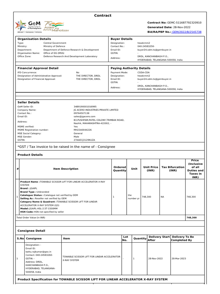 Gemc 511687792320910 28112022 | PDF | Specification (Technical Standard)