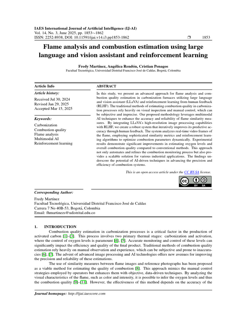 Flame Analysis and Combustion Estimation Using Large Language and ...