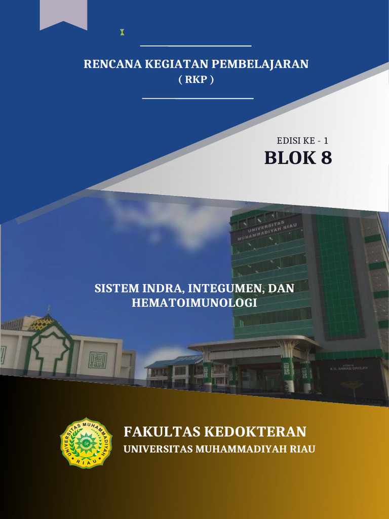Rencana Pembelajaran Sistem Indra dan Hematoimunologi | PDF