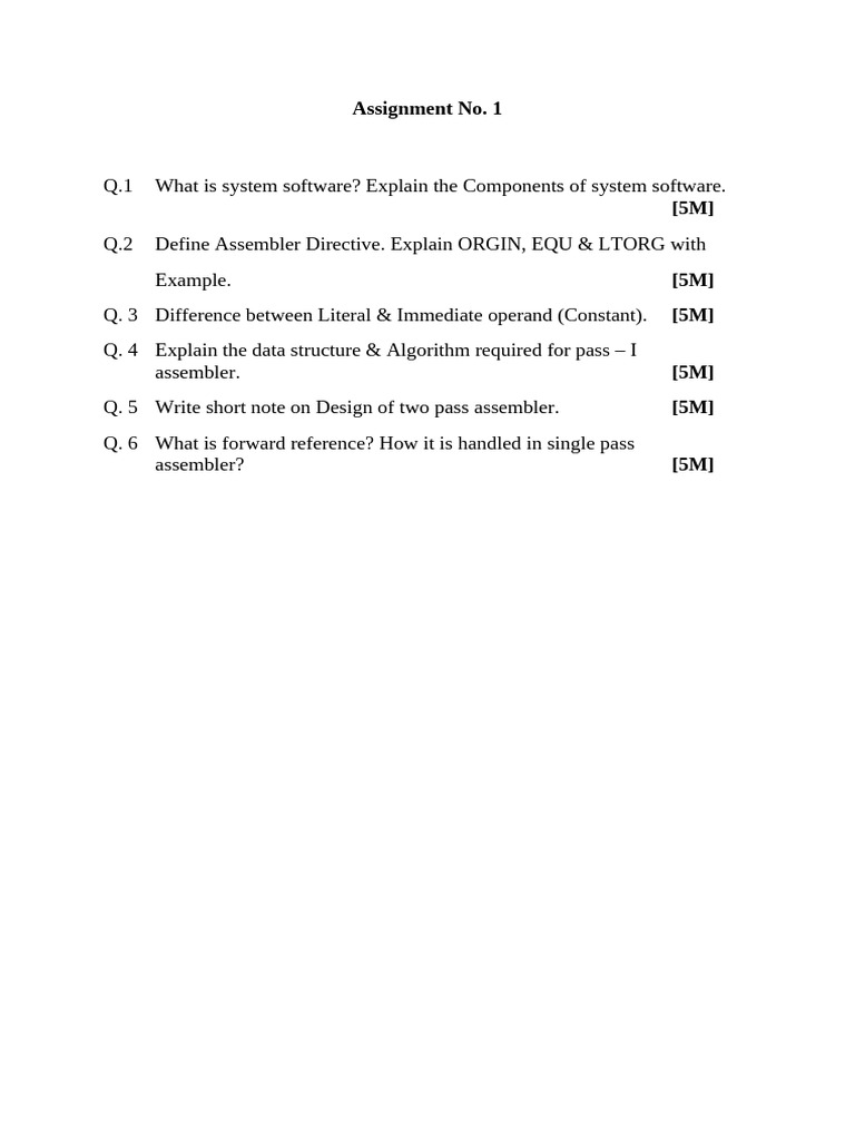 Assignment 1 | PDF