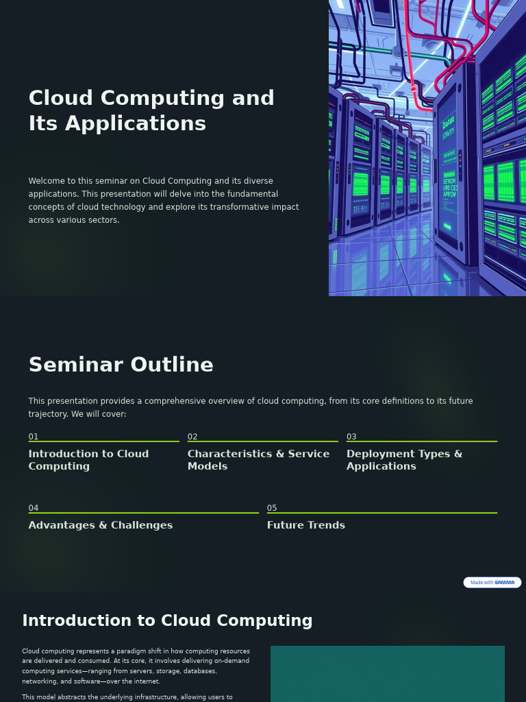 Cloud Computing and Its Applications | PDF | Cloud Computing | Software ...