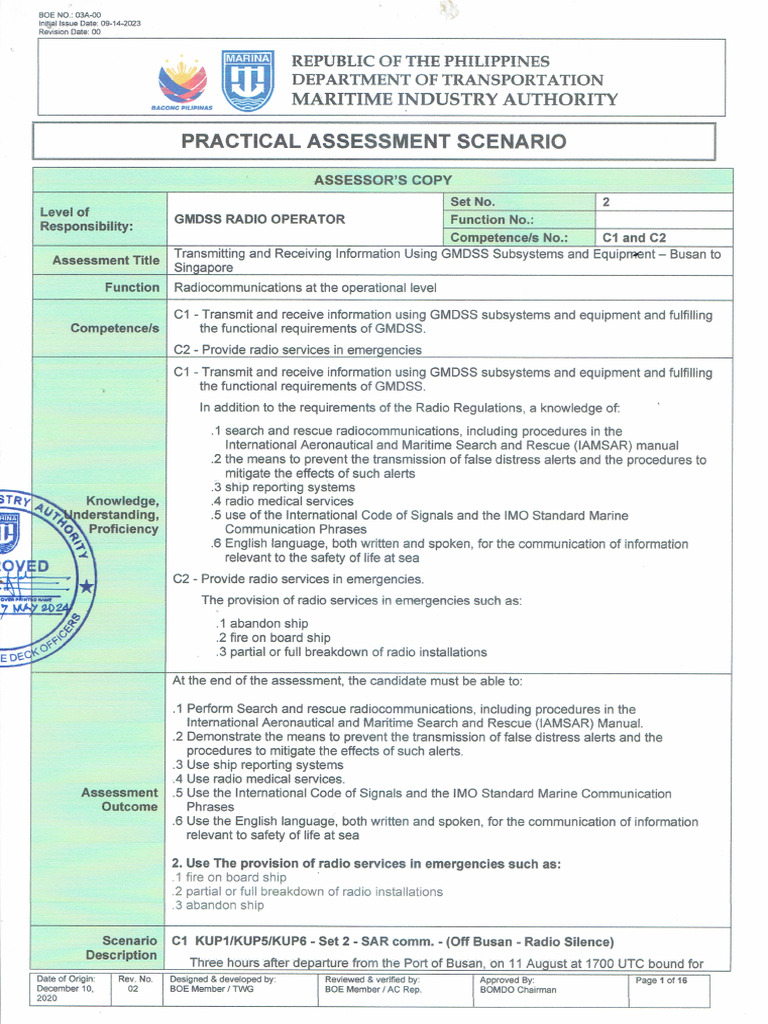 Set 2 Assessor's | PDF