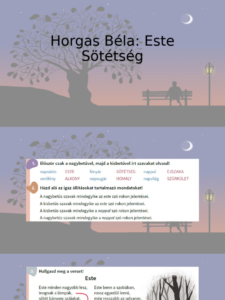 Horgas Béla Este | PDF