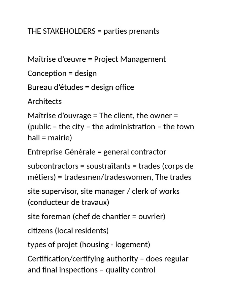 Key Stakeholders in Project Management | PDF