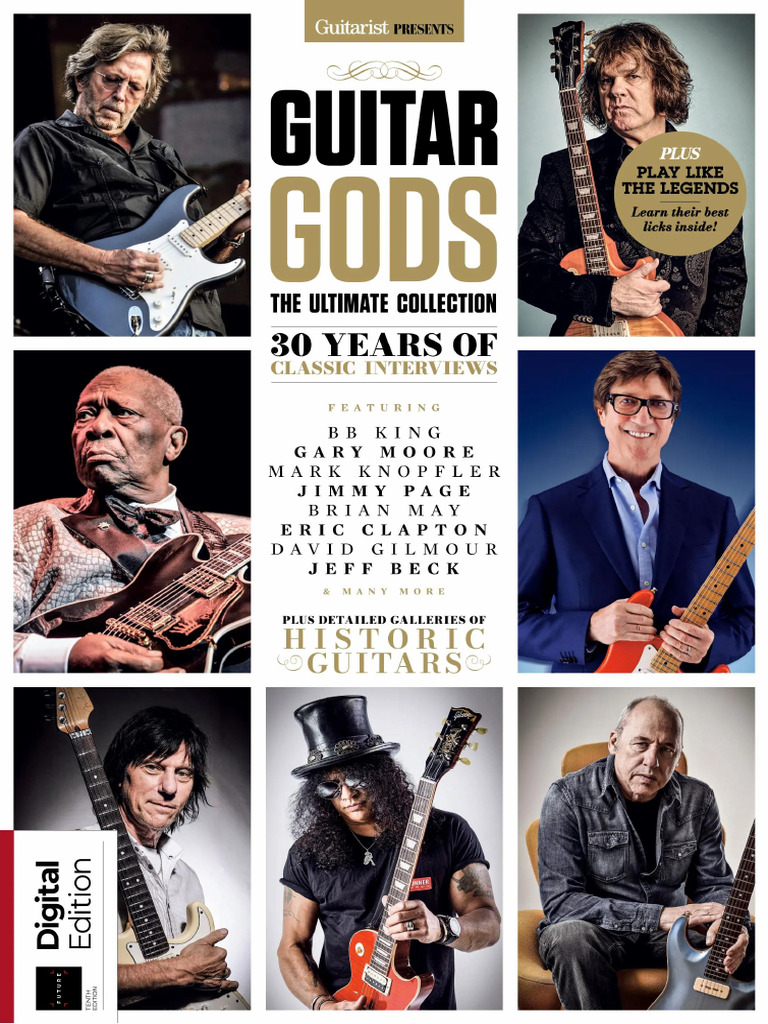 Guitarist Presents Guitar Gods - 10th Edition 2025 | PDF