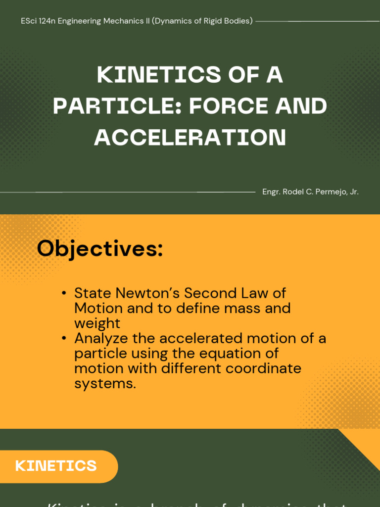 Dynamics of Rigid Bodies Explained | PDF | Force | Velocity