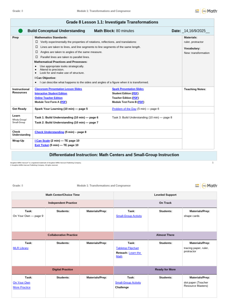 g08 Imnl25 Elp Lop U00m01l01 en | PDF | Mathematics | Differentiated ...