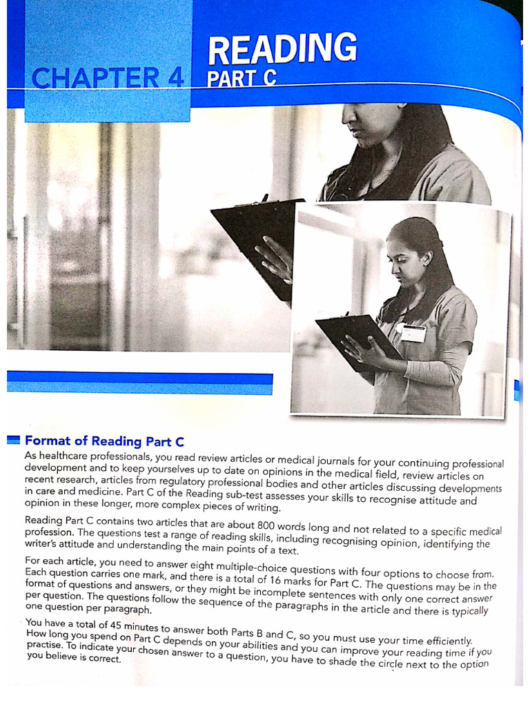 Reading Part C Cambridge-1 | PDF