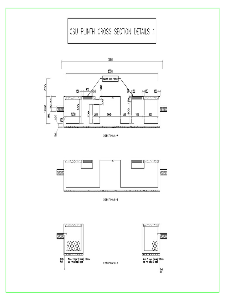 X-Section Views and Details | PDF