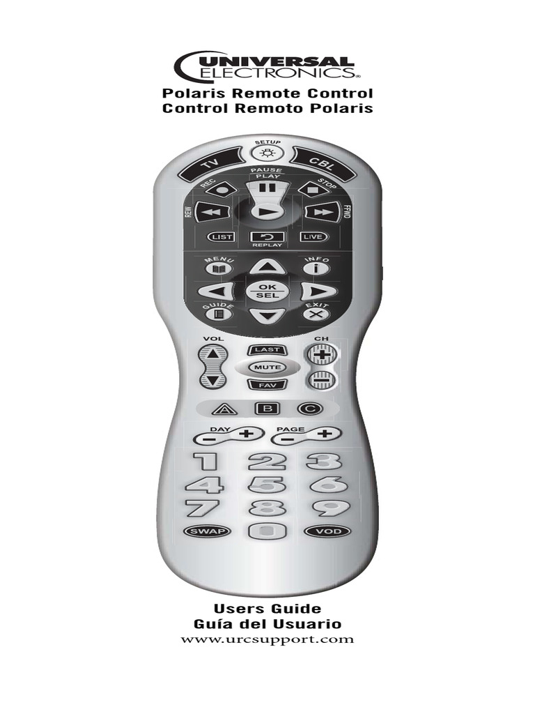 Polaris Remote Control User Guide | PDF | Remote Control | Radio