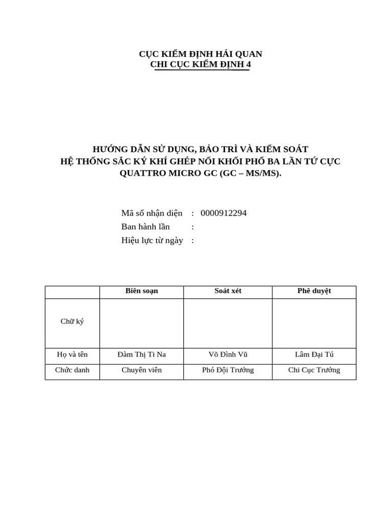 Form GCMSMS Agilent | PDF