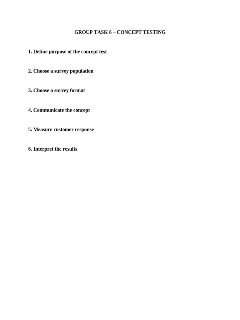 Group Task 6 | PDF