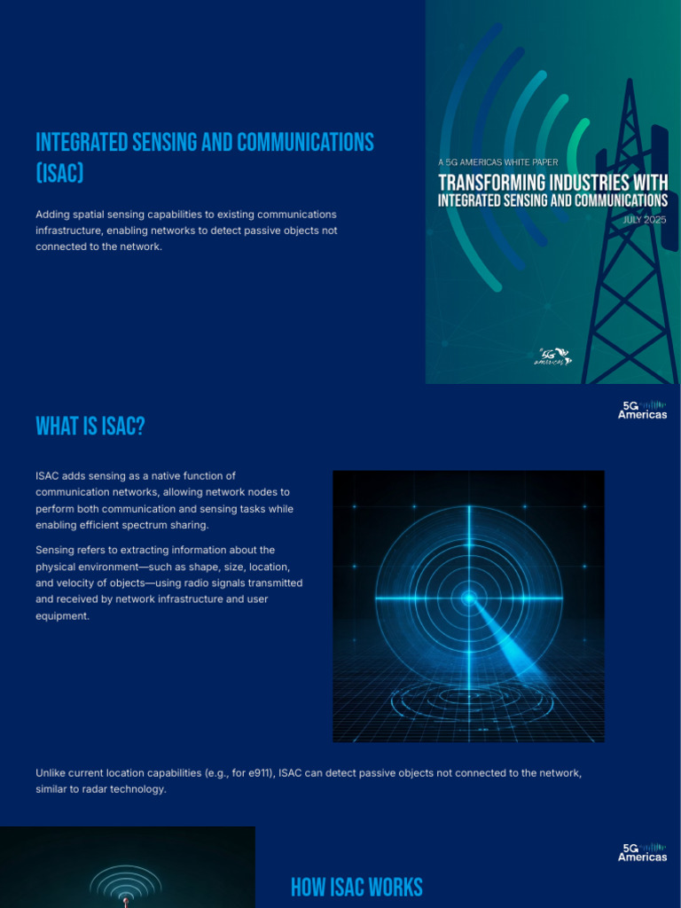 ISAC: Integrated Sensing and Communications | PDF | Radio | Radar
