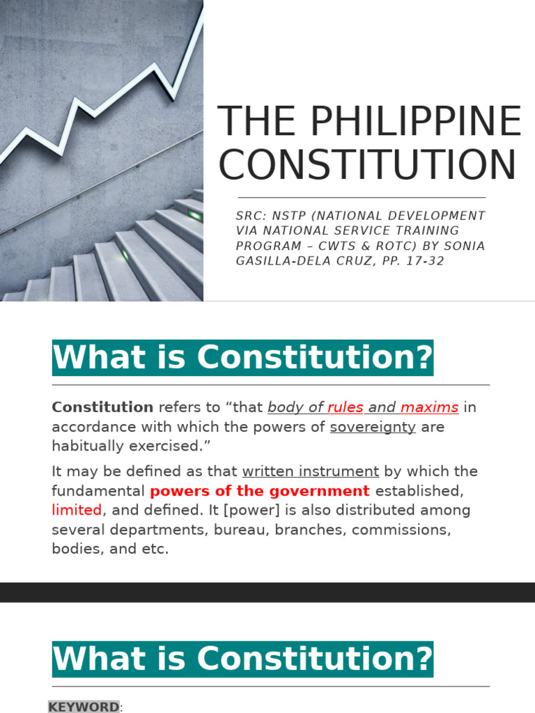 Understanding the Philippine Constitution | PDF | Citizenship | Justice