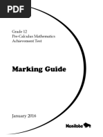 Edc Math 30 1 and 30 2 Guide For Students | PDF | Multiple Choice ...