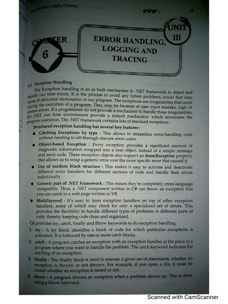 Awp Unit 3 CH 1 | PDF