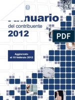 annuario contribuente 2012