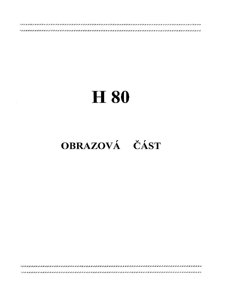H80 Tab | PDF