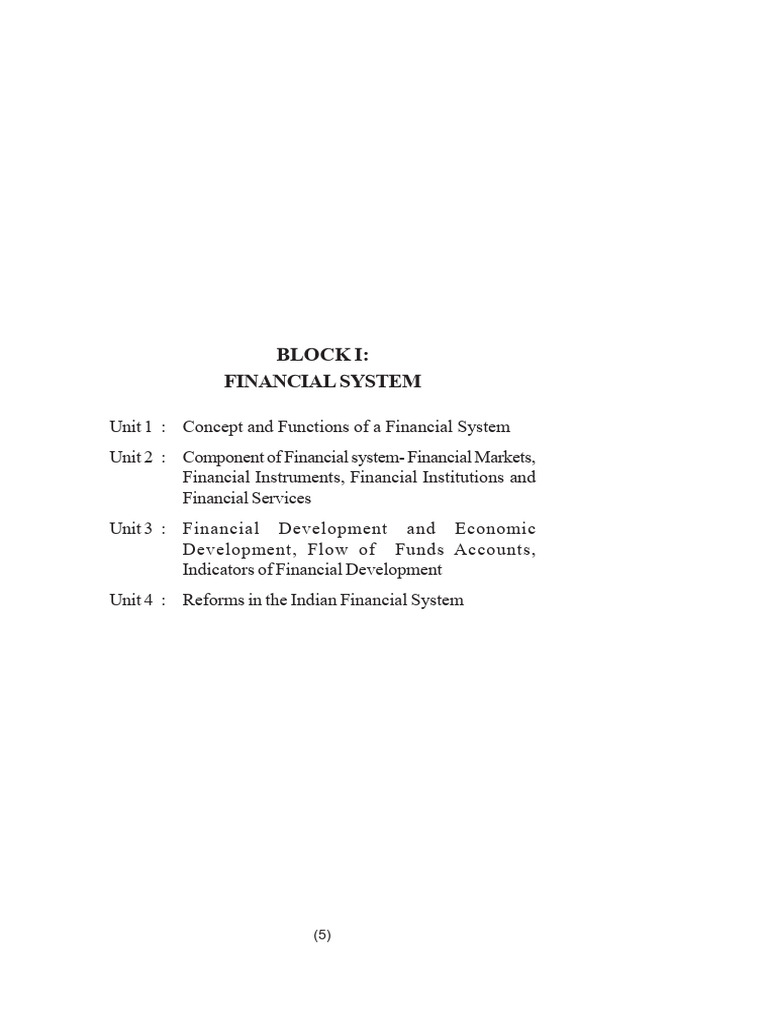 Overview of India's Financial System | PDF | Financial Markets | Banks