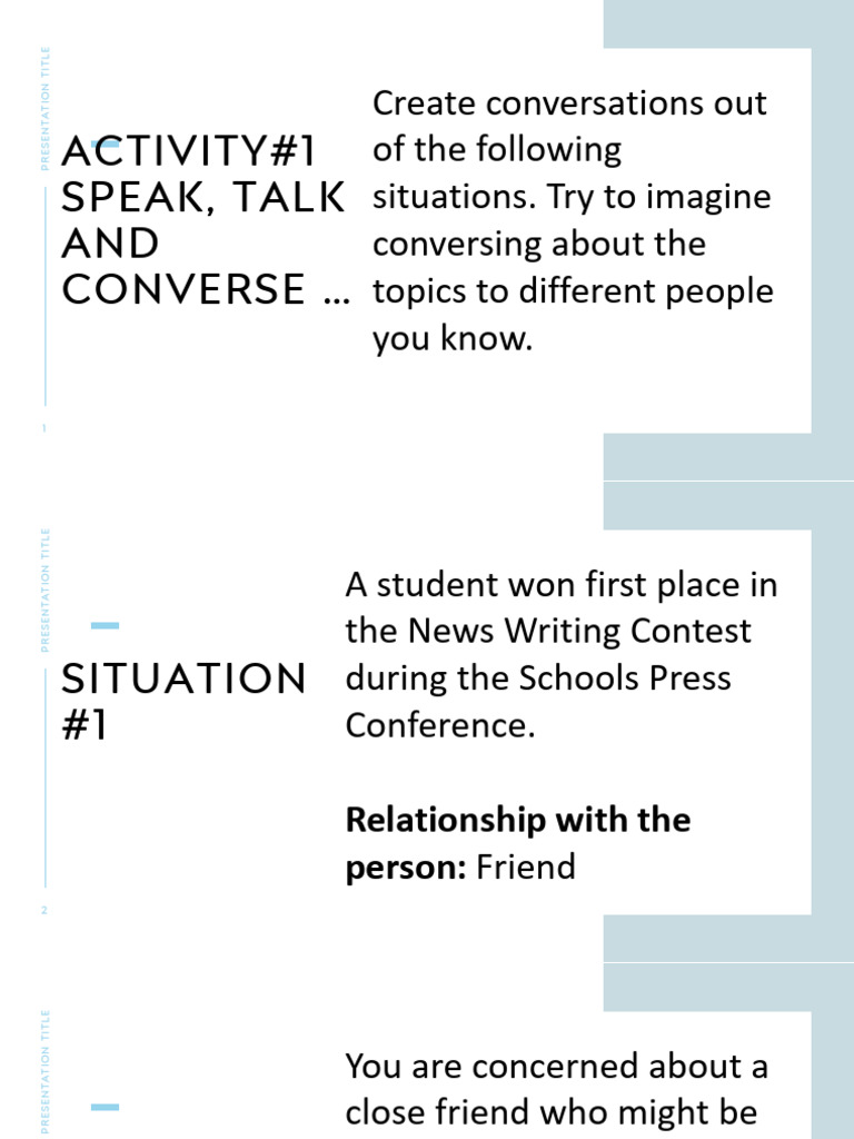 GIVING-THE-APPROPRIATE-COMMUNICATIVE-STYLES-FOR-VARIOUS-SITUATIONS | PDF