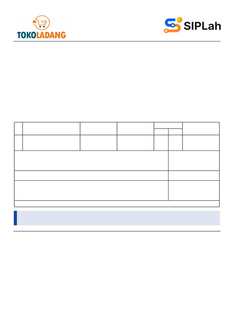 Proforma Invoice Kertas HVS SD Negeri 4 | PDF