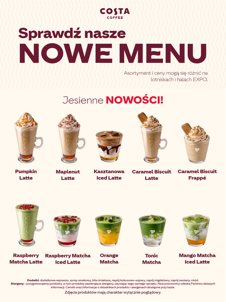 Menu Fall25 | PDF