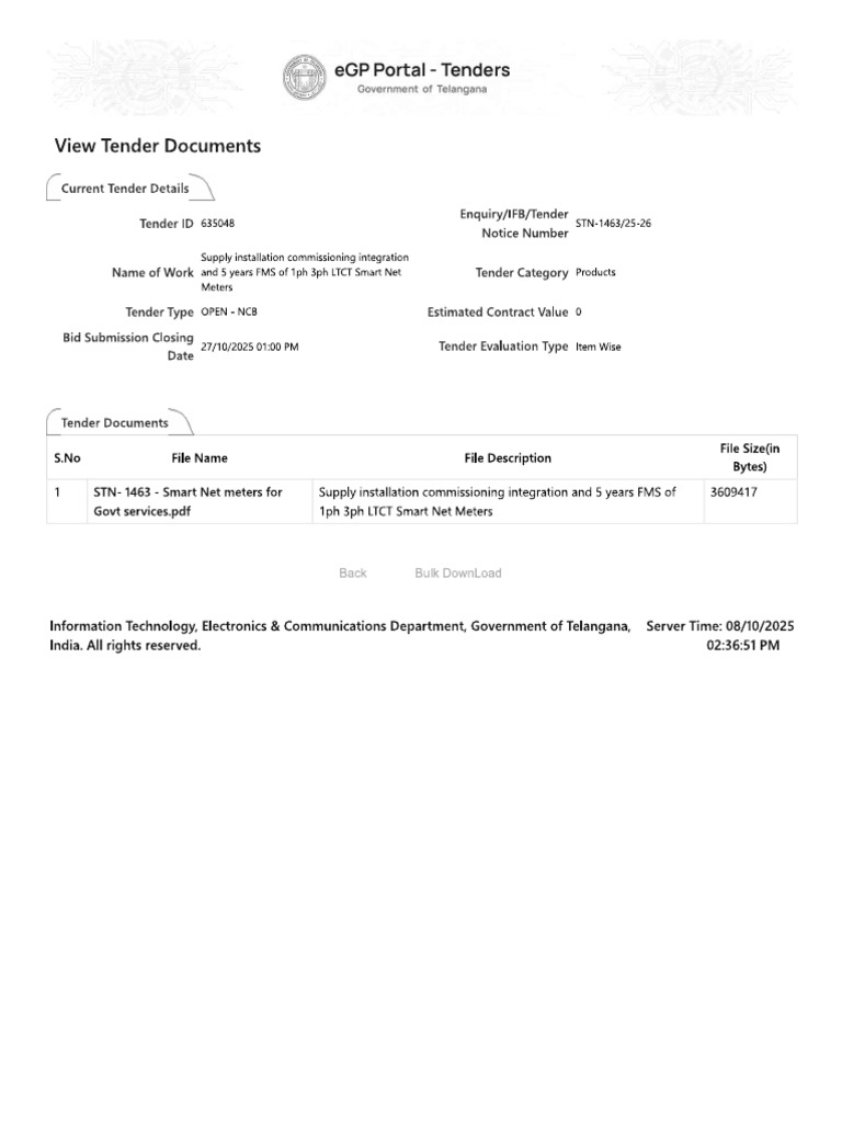 Notification | PDF