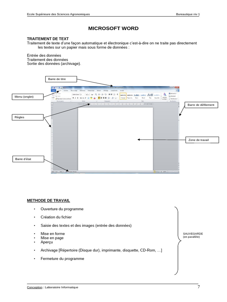 Cours Bureautique : Word, Excel, PowerPoint | PDF | Microsoft ...