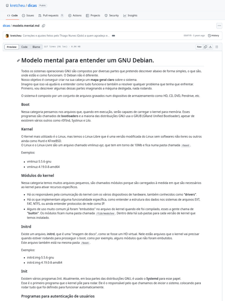 Entendendo o Boot do GNU Debian | PDF | Inicialização (informática ...