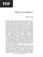 Hegel On Infinity