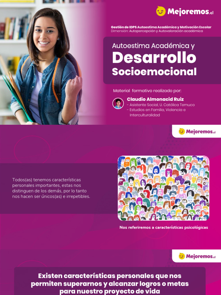 Autoestima Académica y Proyecto de Vida | PDF | Las emociones | Autoestima