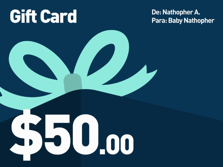 GiftCard Blue | PDF