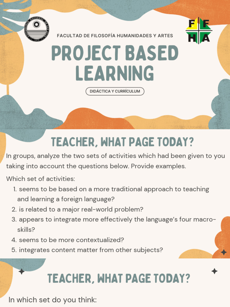 Project-Based Learning in Language Education | PDF | Project Based ...